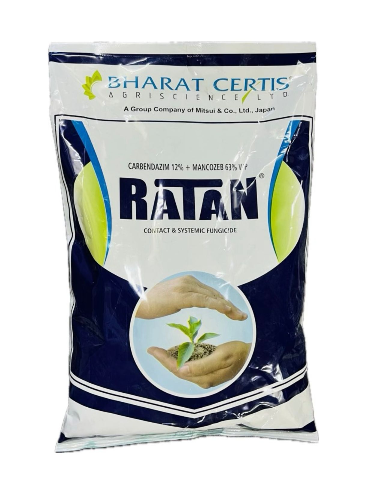 Ratan – Carbendazim 12% + Mancozeb 63% WP | Broad-Spectrum Systemic + Contact Fungicide By Bharat Certis