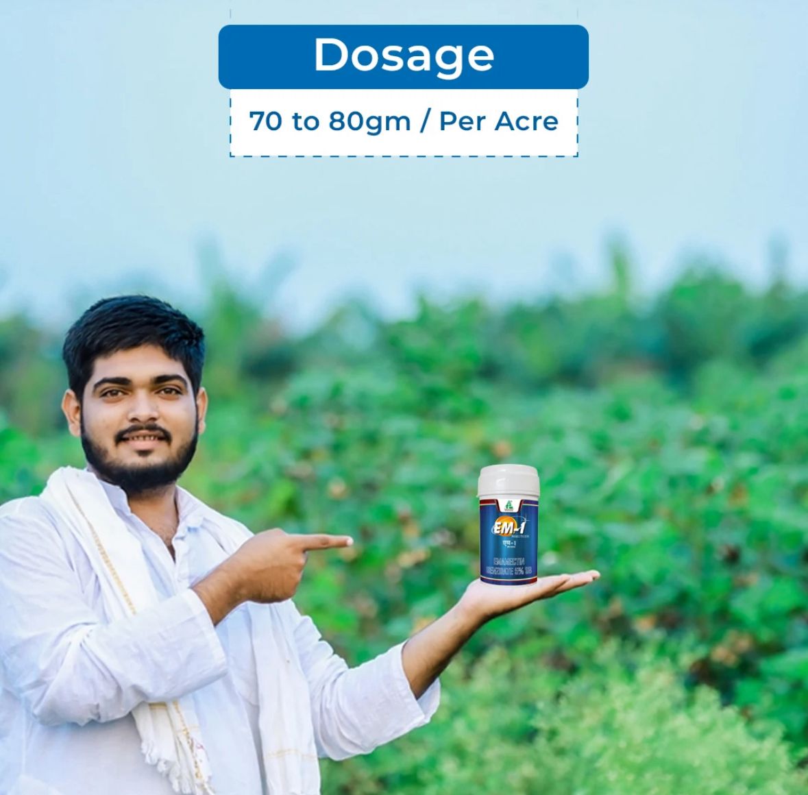 Dhanuka EM-1 Emamectin Benzoate 5%