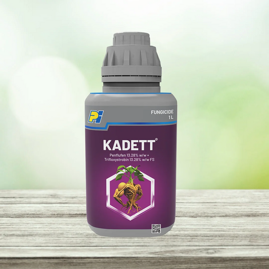 Kadett - PI Industries - Penflufen 13.28% w/w + Trifloxystrobin 13.28% w/w FS