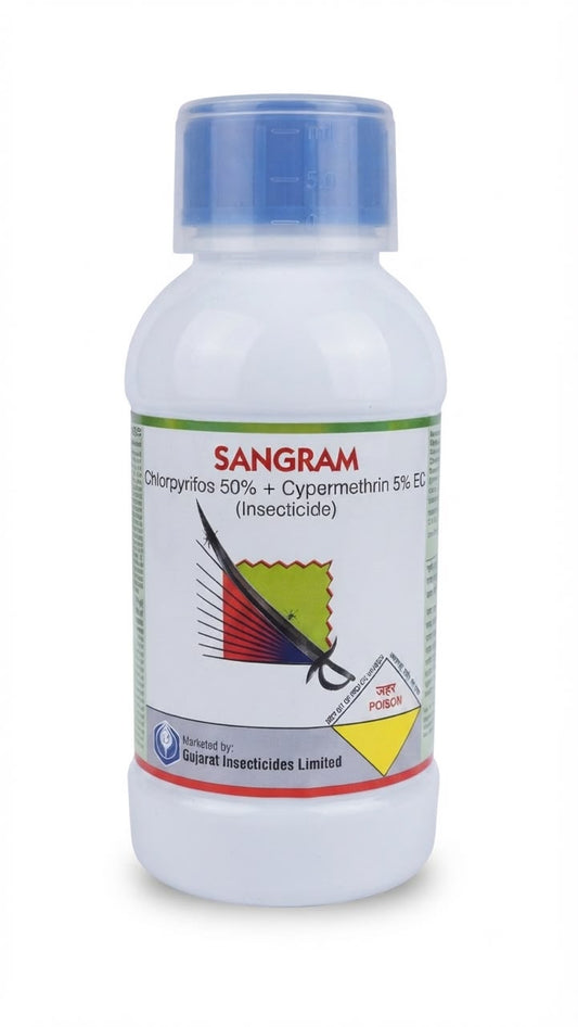 Sangram - Chloropyriphos 50 % + Cypermethrin 5 % - Gujrat Insecticides Limited - Subsidiary Gharda Chemicals