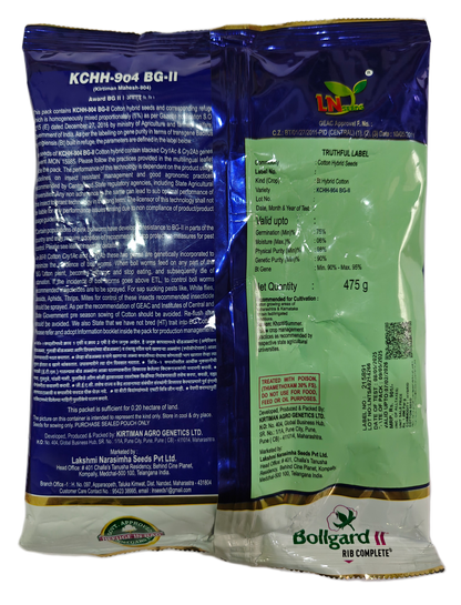 KCHH-904 BG II LN seeds - Packet